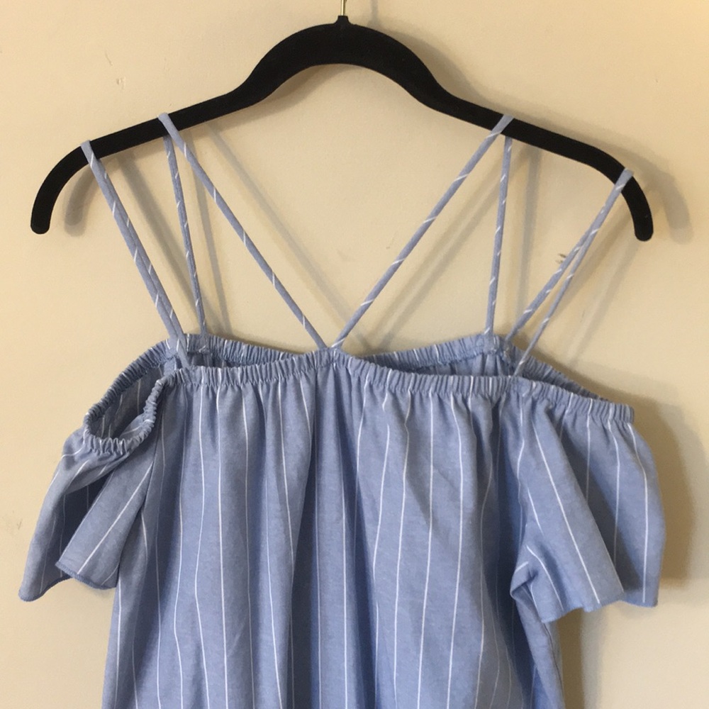 CUTE OFF THE SHOULDER DRESS FROM PAPAYA SIZE M